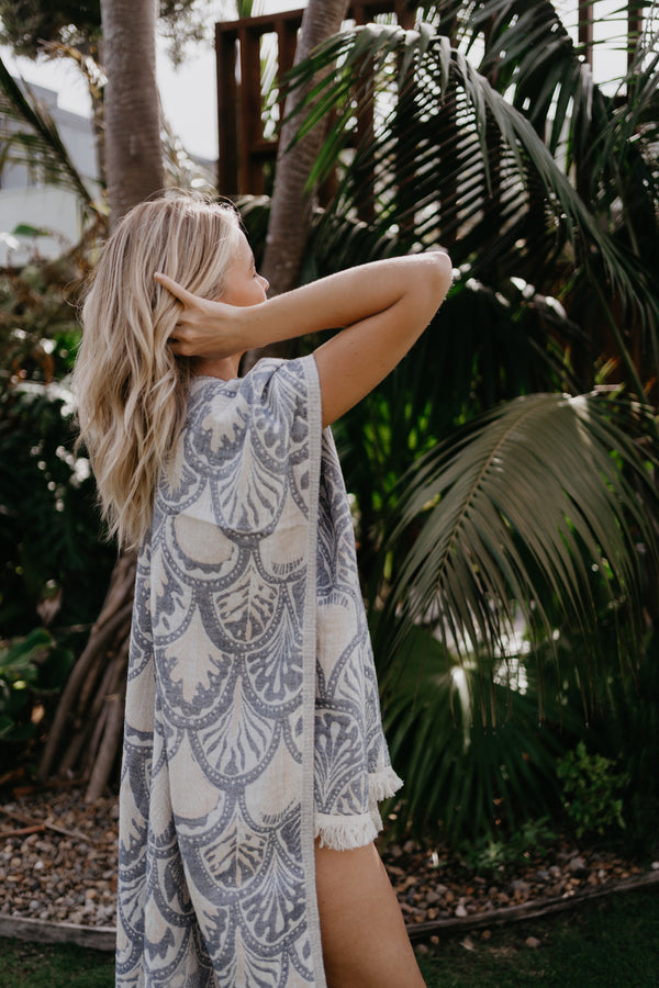 beach towel jacquard Turkish 