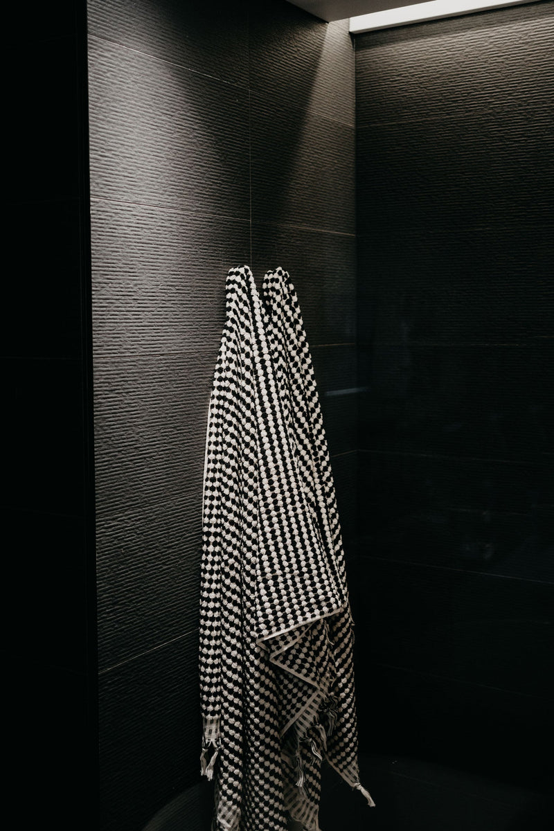 pom pom Turkish bath towel