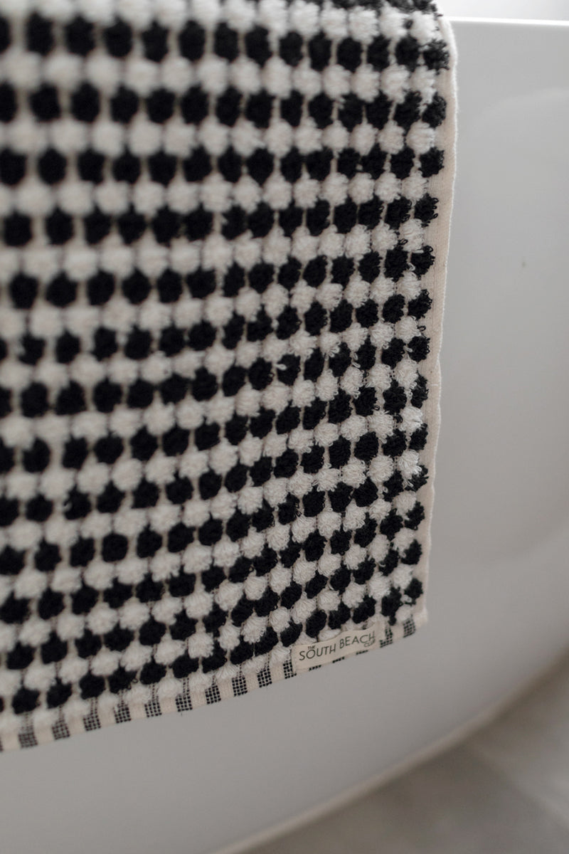 pom pom Turkish bath mat towel